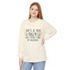 Pride & Prejudice Long Sleeve T-Shirt - "She's a Ten but She's Very Fond of Walking” - Image 2