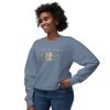 I’d Rather Be Reading Lightweight Crewneck Sweatshirt. - Image 2